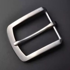 2Pcs Heavy Duty Single Prong Belt Buckle Replacement Pin Buckle Fits 4cm