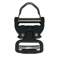 AustriAlpin Ansi D Ring Cobra 38mm Buckle (Matte Black) FX38MVD-B – Heavy Duty
