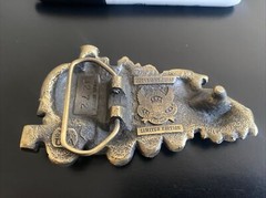 The Great American Chicago Buckle Co. Train Belt Buckle