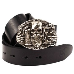 German silver belt buckle Beer, Beer fans buckle, Beer and Skull belt buckle