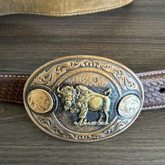 Ariat Western Belt Buckle Size 40