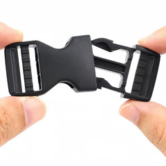 10Pcs Plastic Side Release Buckles Clip for Paracord Backpack Pet Collar Webbing