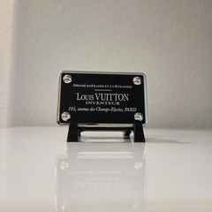 Louis Vuitton Inventeur Belt Buckle Missing Screw Black Silver