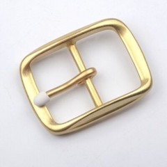 Solid Brass Belt Buckles 40mm Vintage Waistband Pin Buckle Belt Accessories 1pc