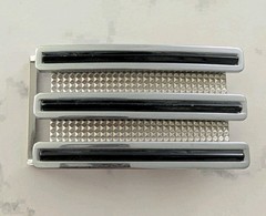 Adidas Golf 3 Stripe Black Gray Color Trophy Award Style Sports Belt Buckle