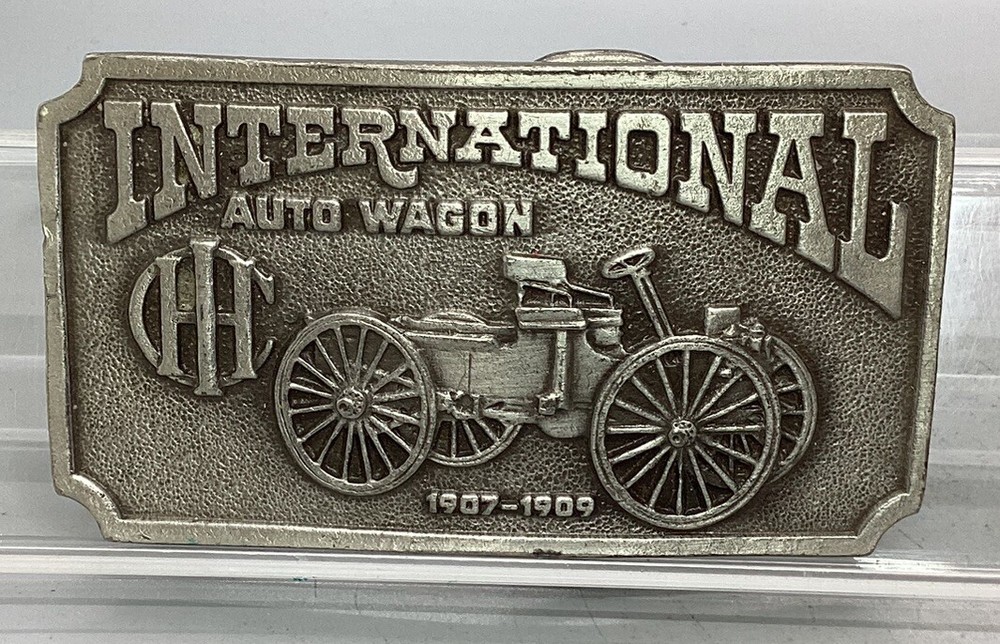 Vintage 1907-1909 International Auto Wagon Belt Buckle – Bergamot