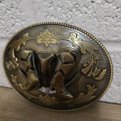 Boots Cowboy Hat Belt Buckle Western Rodeo Fashion Unisex Cowboy Belt Buckles