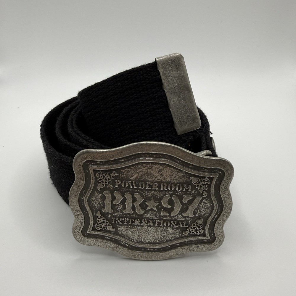 RF15165 Powder Room International PR-97 Metal Belt Buckle Belt Rope Strap USA