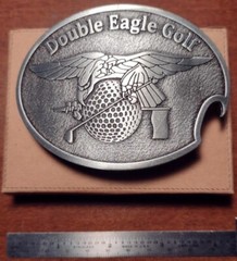 Navy Seals / Golf belt buckle with built in bottle opener