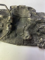 Vintage HARLEY DAVIDSON belt buckle H-411 1991 Baron USA Hog Toys Rare