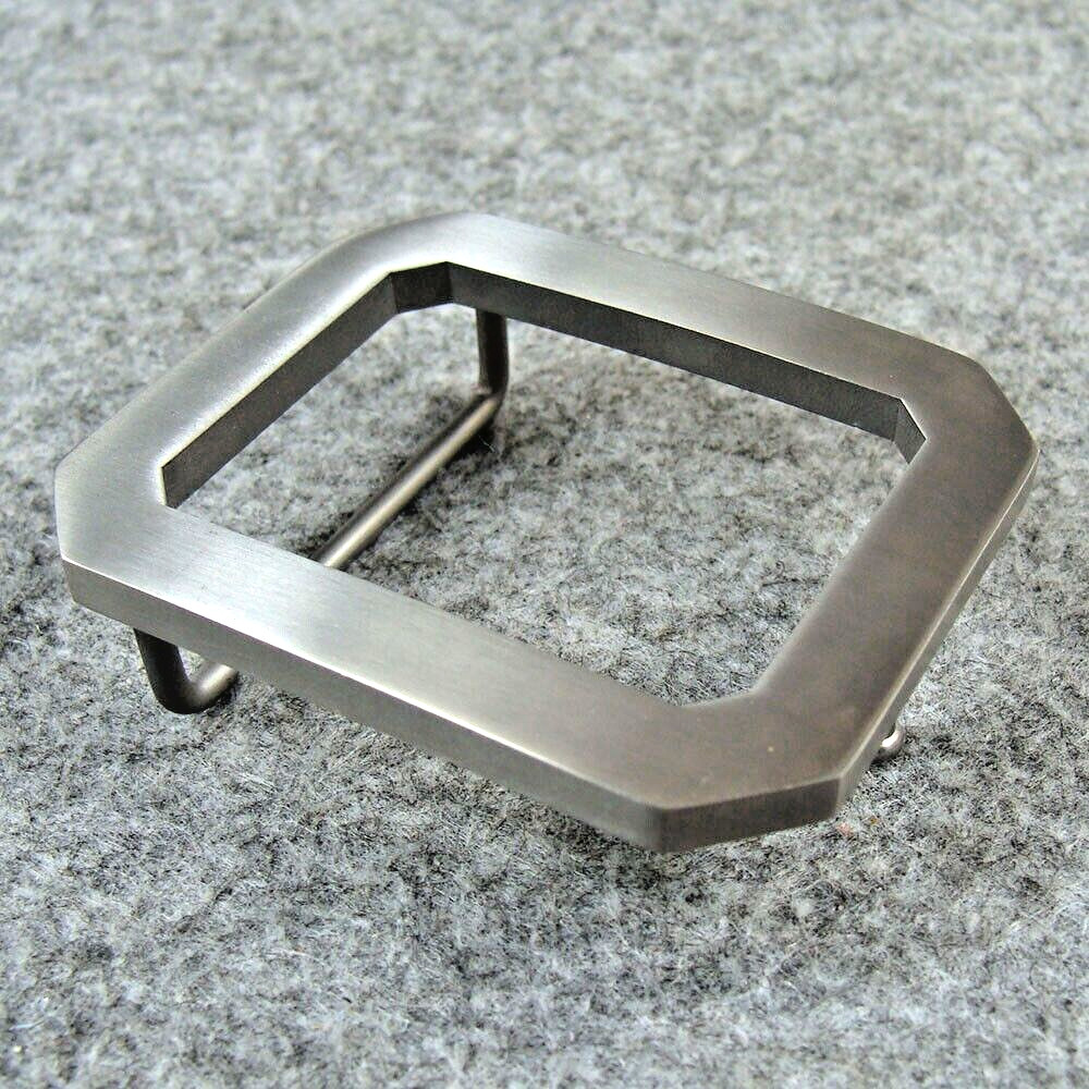 Pure Titanium Pin Belt Buckle Anti-allergic Belt Buckles Fit For 1.5 INCHES Belt