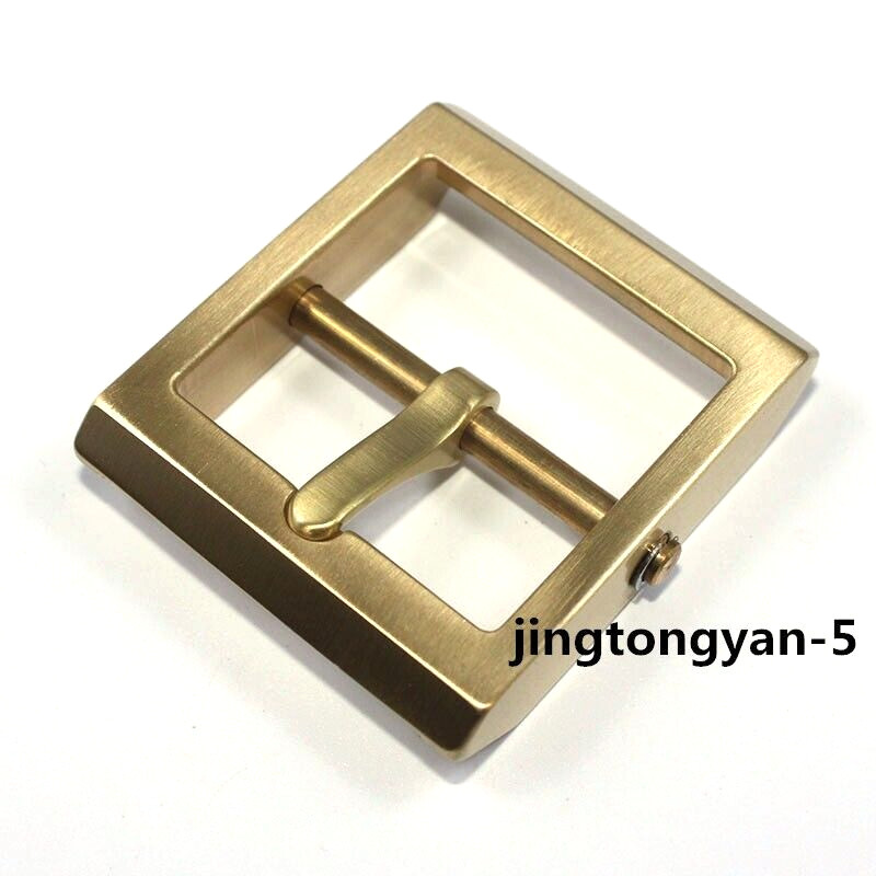 Solid Brass Belt Buckle Men&rsquo;s Pin Belt Buckles Fits For 1.5 inches Belt