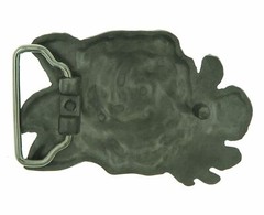 Western Rose Flower Metal Belt Buckle