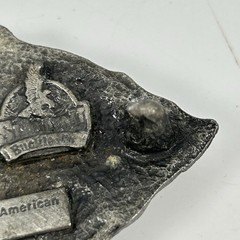 Siskiyou Buckle Co 1988 Western Arrowhead Eagle Metal Pewter Belt Buckle Z80 USA