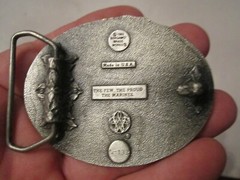 1982 U.S. MARINES BELT BUCKLE – GW-15