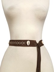 Boho Suede Wrap belt