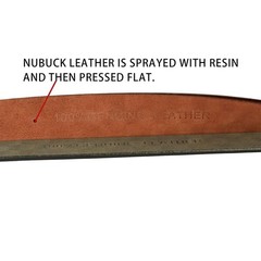 renwoxing Mens Genuine Leather Belt 1.5&Prime;, 38&Prime;-40&Prime; waist adjustable, Coffee