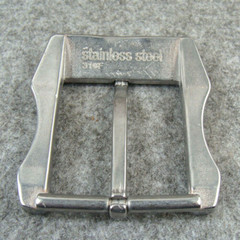 Stainless Steel Pin Belt Buckle Men&rsquo;s Belt Buckles For 1.5&Prime; Belt With Belt Loop