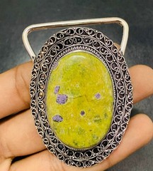 Stichtite Gemstone 925 Sterling Silver Handmade Belt Buckles Gift For Love