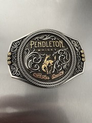 Pendleton Whisky Belt Buckle Montana Silversmiths Limited Edition 2021 New