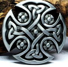 Celtic Knot Belt Buckle Shield Cross For 40mm Belt Pagan Norse Viking Gift Uk
