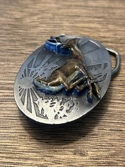 Siskiyou Buckle Co Buck Deer Hunting Belt Buckle 1988