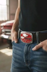 New Chevy trucks bad boys belt buckle