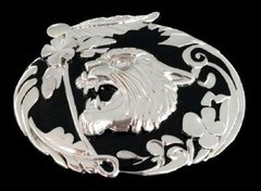Lion Roman Horoscope Tiger Animal Belt Buckle Buckles