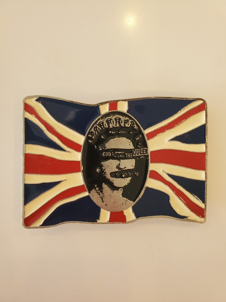 2004 Sex Pistols Belt Buckle God Save The Queen – Punk Rock Band- England