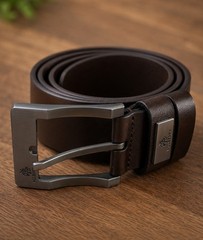 men&rsquo;s classic buckle casual belt for jeans chinos pants leather-like. stylish