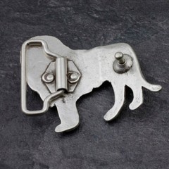 Lion Belt Buckle Solid – Powerful Statement Design for Striking Look