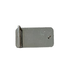 PUMA Men&rsquo;s Logo Plate Belt Buckle Metal Silver/Cream Fits 1.5 in Belt