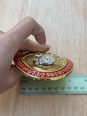 Western Buckle Gold Silver Red Longhorn Horseshoe Cowboy Fit 2 » Hebilla Vaquero