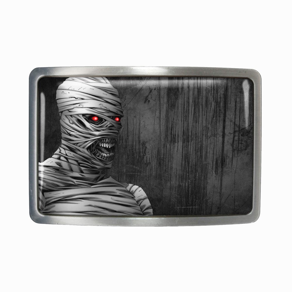 Mummy Belt Buckle – Horror Movie Gothic Halloween Belt Buckle – 656