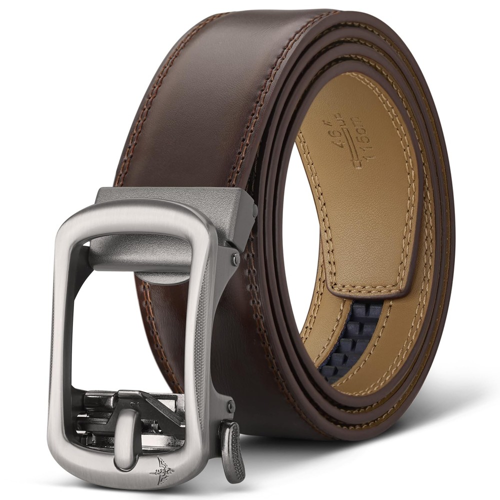 VANNANBA 28 »-34 » Waist (41.34 » Belt Length), Coffee / Dark Brown