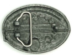 Carpenter Builder Wood Working Craftsman Tools Enameled Belt Buckle New