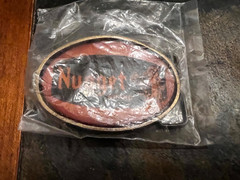 Vintage Nugget Brand Mens Belt Buckle Collectible NEW