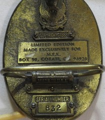 USS Arizona Memorial Vintage Belt Buckle 1983 Pearl Harbor Military #832