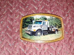 Belt Buckles From DON&rsquo;S TOWING, WESTMONT, IL., Never Worn, Lot of 4