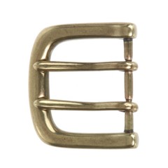 1 3/8&Prime; (36 mm) Nickel Free Double Prong Horseshoe Belt Buckle