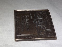 VINTAGE GENUINE BUDWEISER BEER BELT BUCKLE