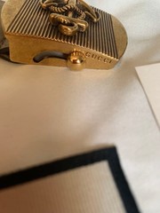 GUCCI Pre-Owned Beige Leather Canvas Belt