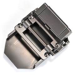 Men Military Thicken Canvas Web Belt,Separate Interchangable Metal Buckle
