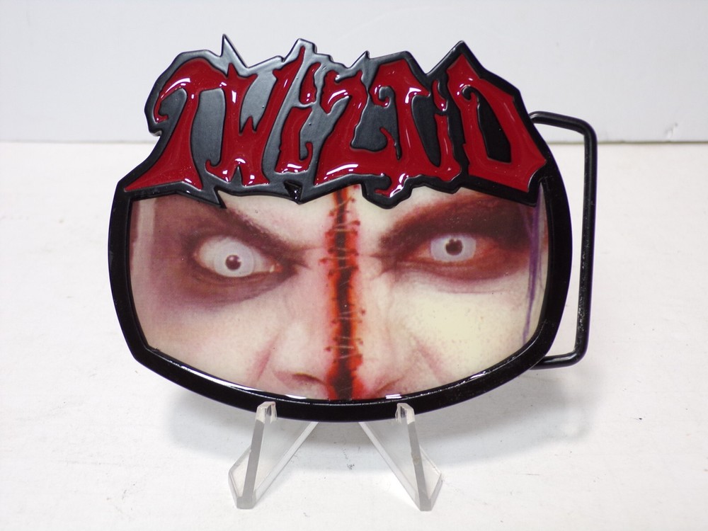 TWIZTID Psychopathic Records FEA 2011 Metal Enamel Belt Buckle 101124WT2-V3