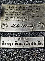 Basketball Belt Buckle Brass Vintage By Arroyo- USA Great Christmas Gift Idea