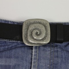 Belt buckle snail silver rustic buckle belt buckle removable clasp