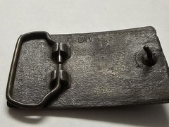 VINTAGE SMITH & WESSON World&rsquo;s Finest Handgun Belt Buckle Brass Pewter #811