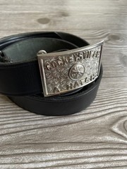COCKEYSVILLE A. HATCH Belt Buckle 1.5&Prime; Loop Silvertone Mens Accessory