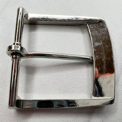 Silver Tone Simple Basic Belt Buckle