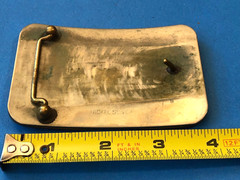 Vintage State of Texas Rodeo Cowboy Style Award Horse Belt Buckle